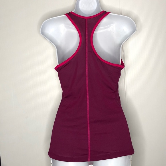 Old Navy Purple Pink Trim Racerback Tank Top XS - Picture 5 of 7